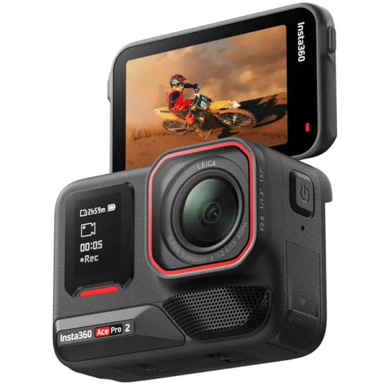 Cámara de Acción Insta360 Ace Pro 2 Creator Bundle 8K AI-Powered - Black (CINSBBGA)