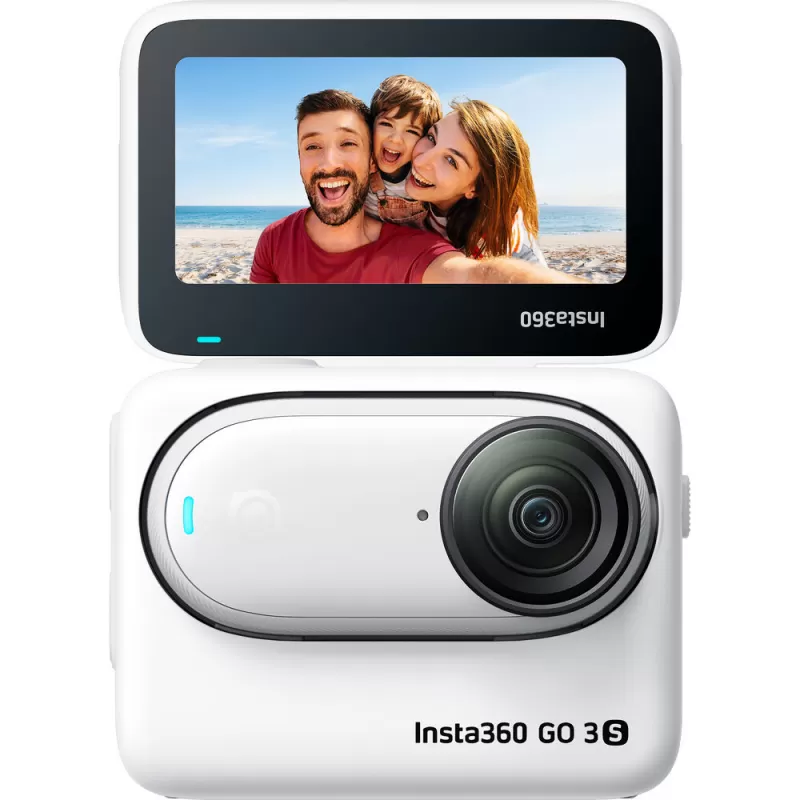 Cámara de Acción Insta360 GO 3S Standard Edition 4K 128GB - Arctic White (CINSAATA)