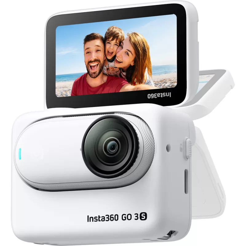 Cámara de Acción Insta360 GO 3S Standard Edition 4K 128GB - Arctic White (CINSAATA)