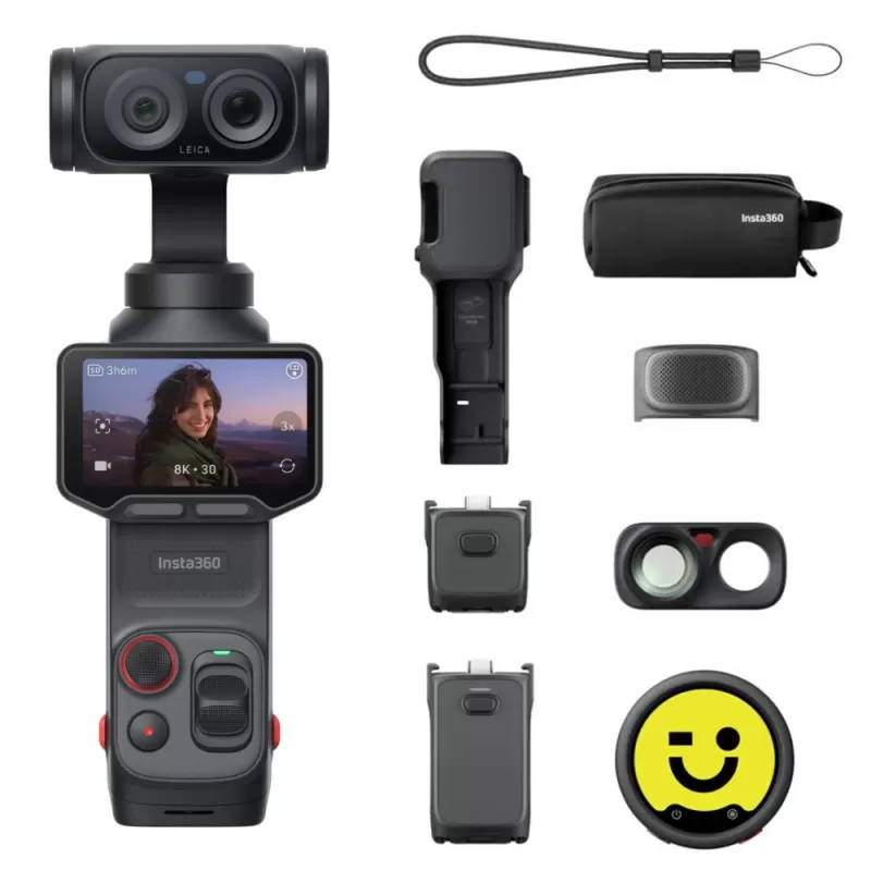 Cámara con Estabilizador Insta360 Luna Ultra 8K D...