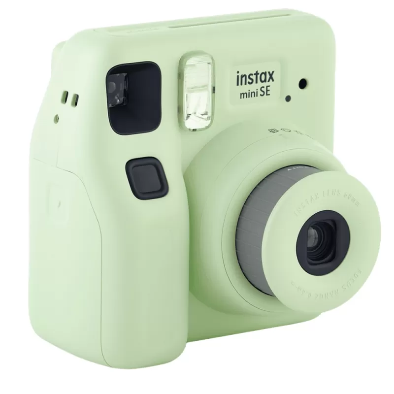 Cámara Instantánea Fujifilm Instax Mini SE Green Blister + Instant Film Pack (10 Papel Térmico)