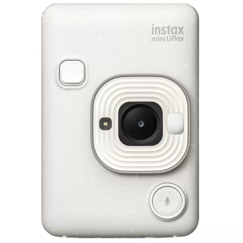 Cámara Instantánea Híbrida Fujifilm Instax Mini Liplay Bundle - Stone White