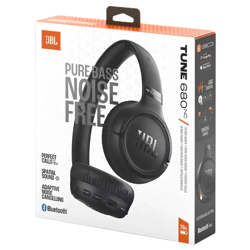 Auricular JBL Tune 680NC Bluetooth - Black