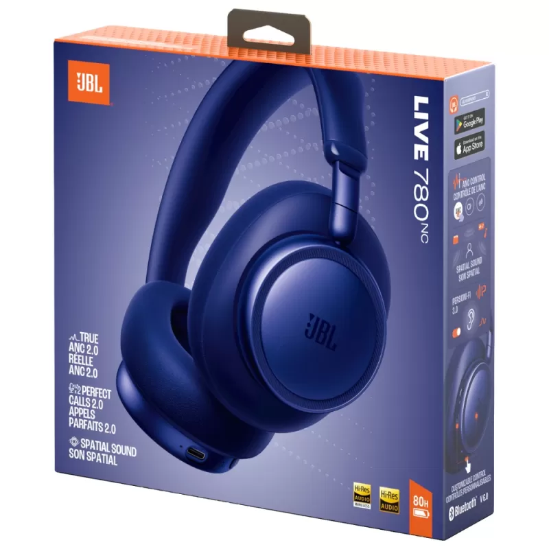Auricular JBL Live 780NC Bluetooth - Blue