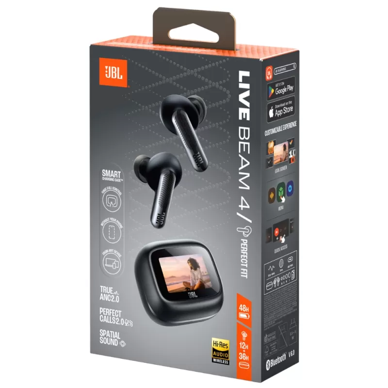 Auricular JBL Live Beam 4 Bluetooth - Black