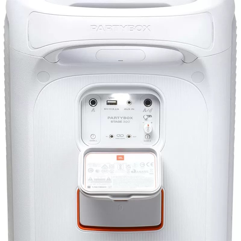 Speaker JBL Party Box Stage 320 Bluetooth 2V - White