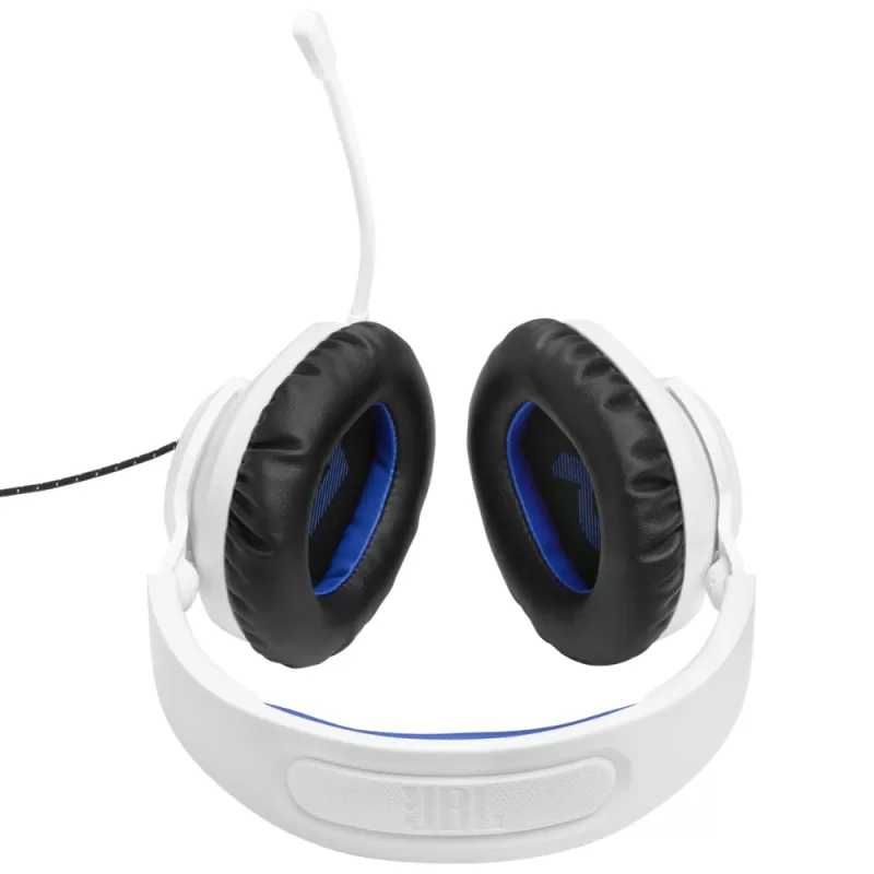 Auricular Gaming JBL Quantum 100P Console - White/Blue