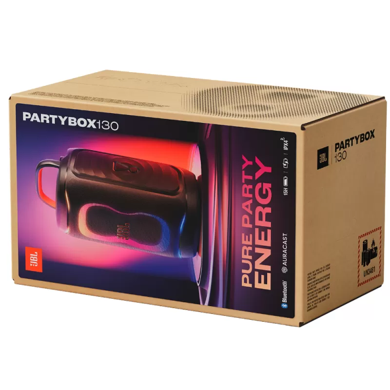 Speaker JBL PartyBox 130 Bluetooth 2V - Black