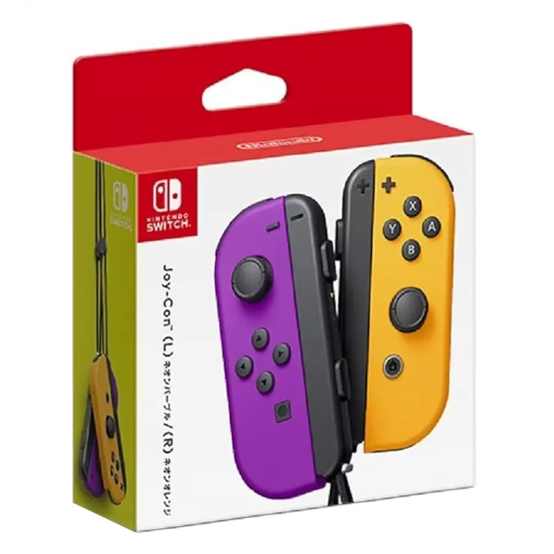 Control Nintendo Switch Joy-Con (L/R) - Neon Purple/Orange (Japonés)