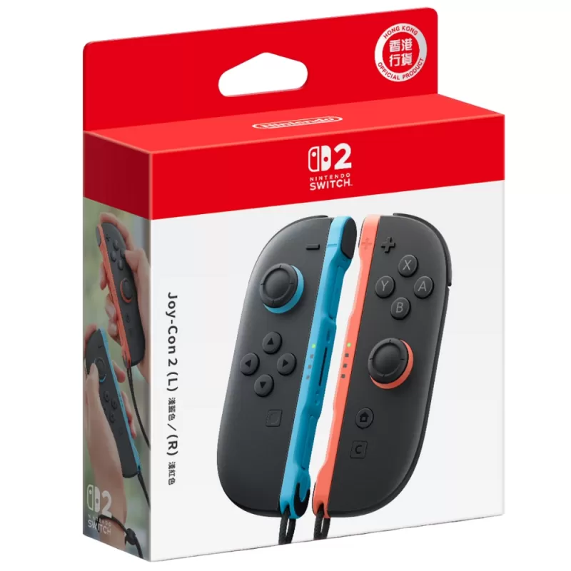 Control Nintendo Switch Joy-Con 2 (L/R) - Light Blue/Light Red (Hong Kong)