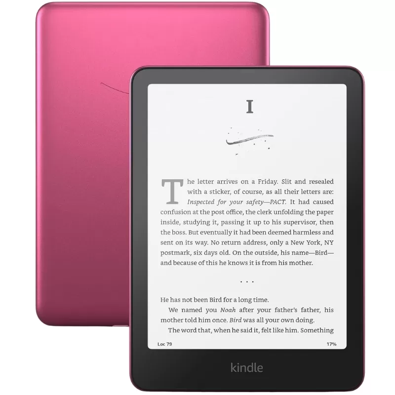 E-Book Amazon Kindle Paperwhite Signature Edition (32GB) 7" 2024 - Metallic Raspberry