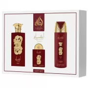 Kit Perfume Lattafa Pride Ansaam Gold EDP 100mL + ...