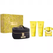 Kit Perfume Versace Yellow Diamond EDT 90mL + Body...