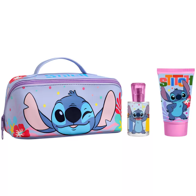 Kit Perfume Infantil Disney Stitch EDT Unisex 50mL...