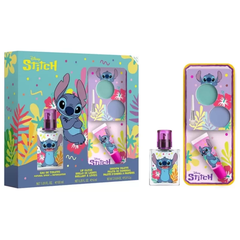Kit Perfume Infantil Disney Stitch EDT 30mL + Lip ...
