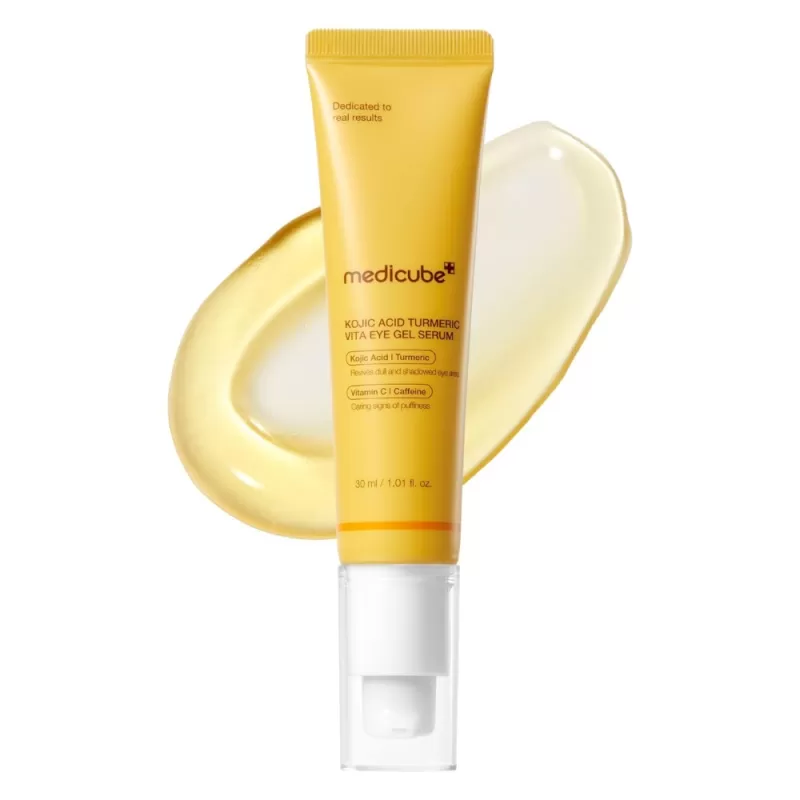 Sérum Gel para el Controno de Ojos Medicube Kojic Acid Turmeric Vita - 30mL