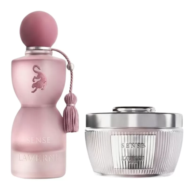 Perfume Laverne Riyadh Sense EDP 75mL + Powder Perfume - Femenino