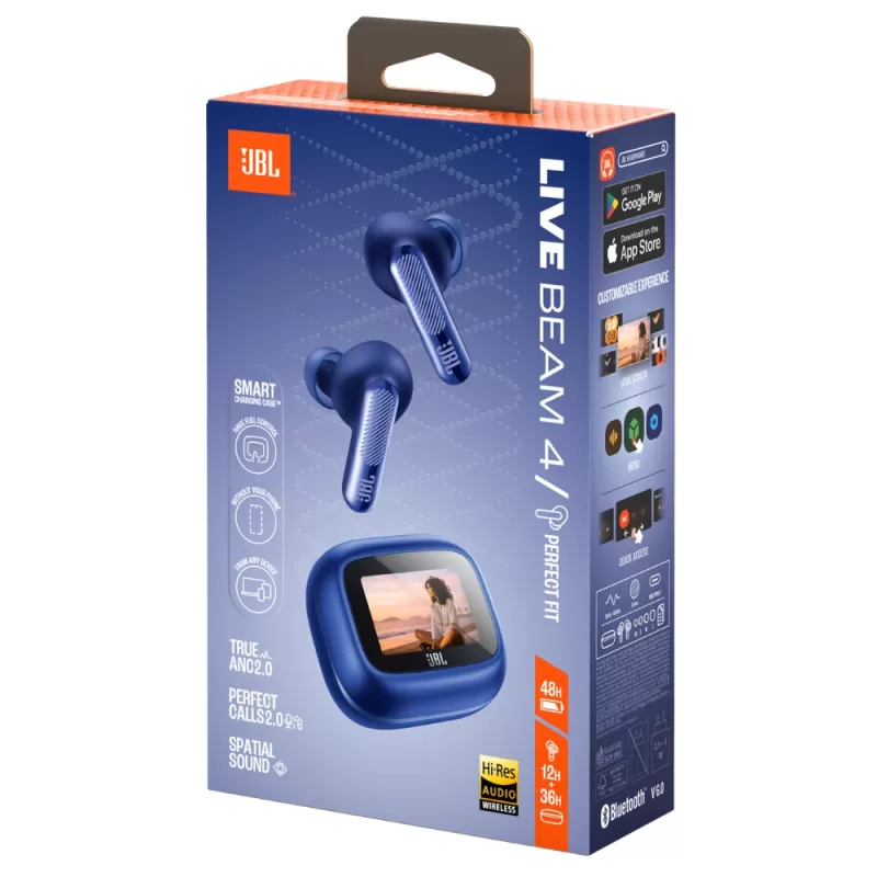 Auricular JBL Live Beam 4 Bluetooth - Blue
