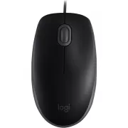 Mouse Logitech Click Silencioso M110 Silent - Blac...