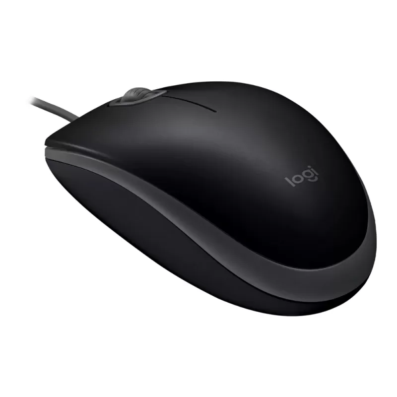 Mouse Logitech Click Silencioso M110 Silent - Black