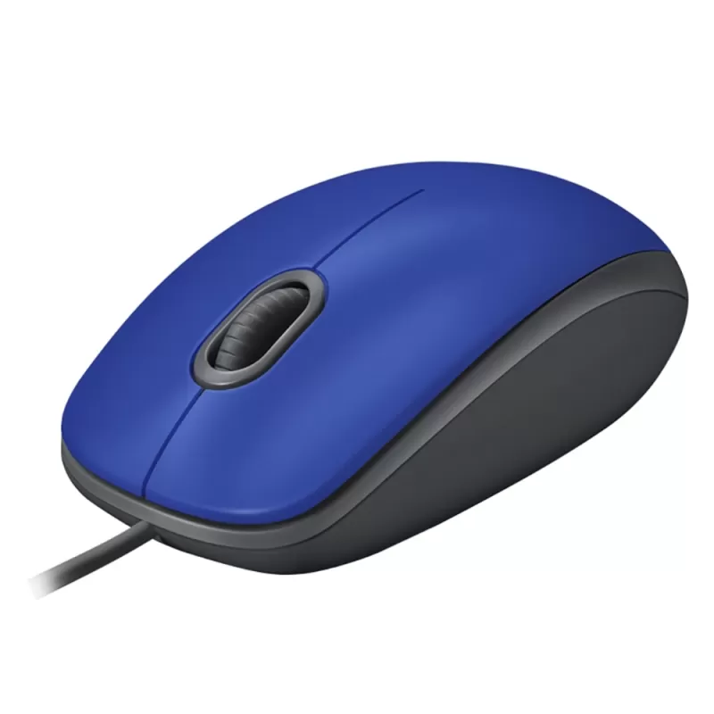 Mouse Logitech Click Silencioso M110 Silent - Blue