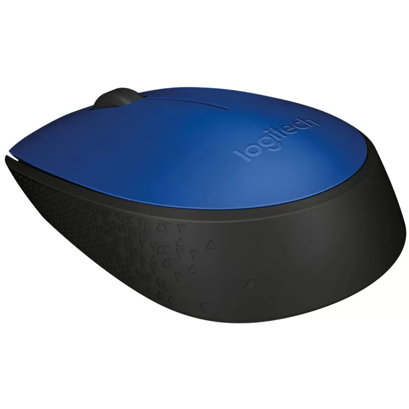 Mouse Wireless Logitech M170 - Blue/Black