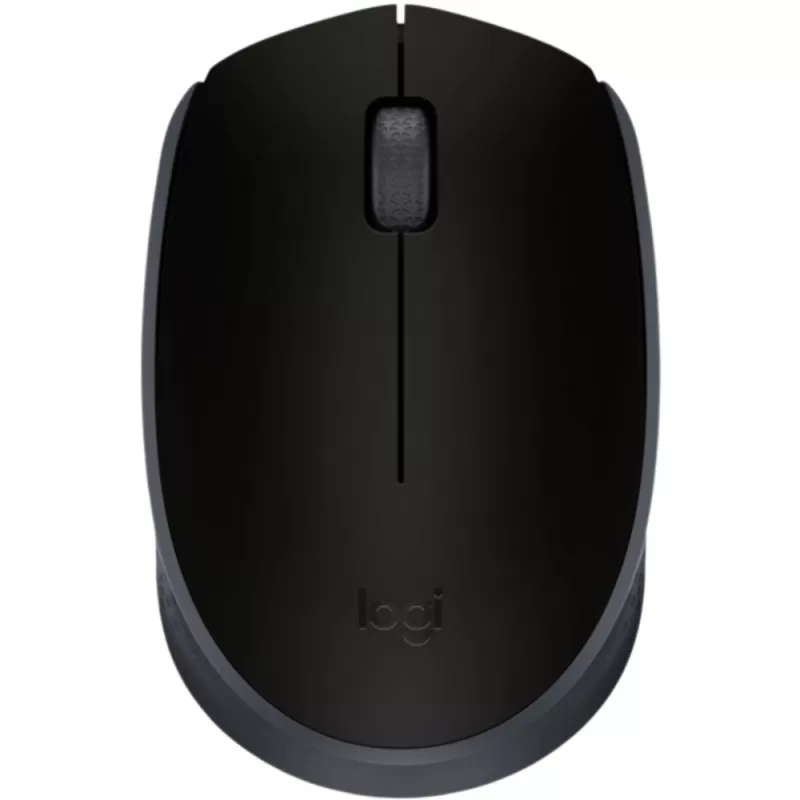 Mouse Wireless Logitech M170 - Black/Grey