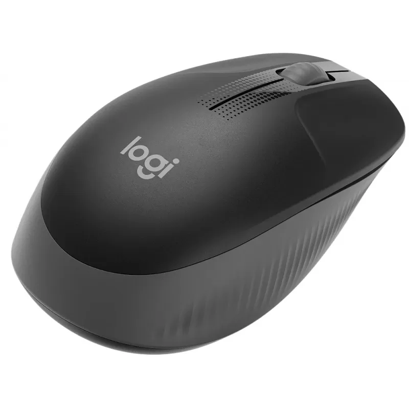 Mouse Wireless Logitech M190 - Charcoal Gray