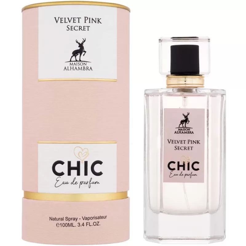 Perfume Maison Alhambra Chic Velvet Pink Secret EDP Femenino - 100mL