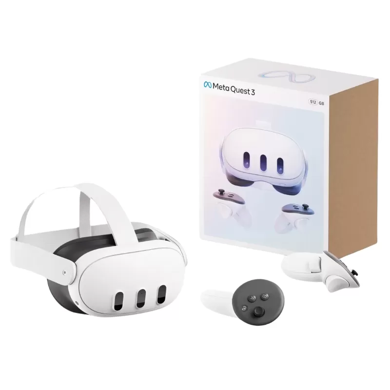 Lente de Realidad Virtual Meta Quest 3 512GB - White