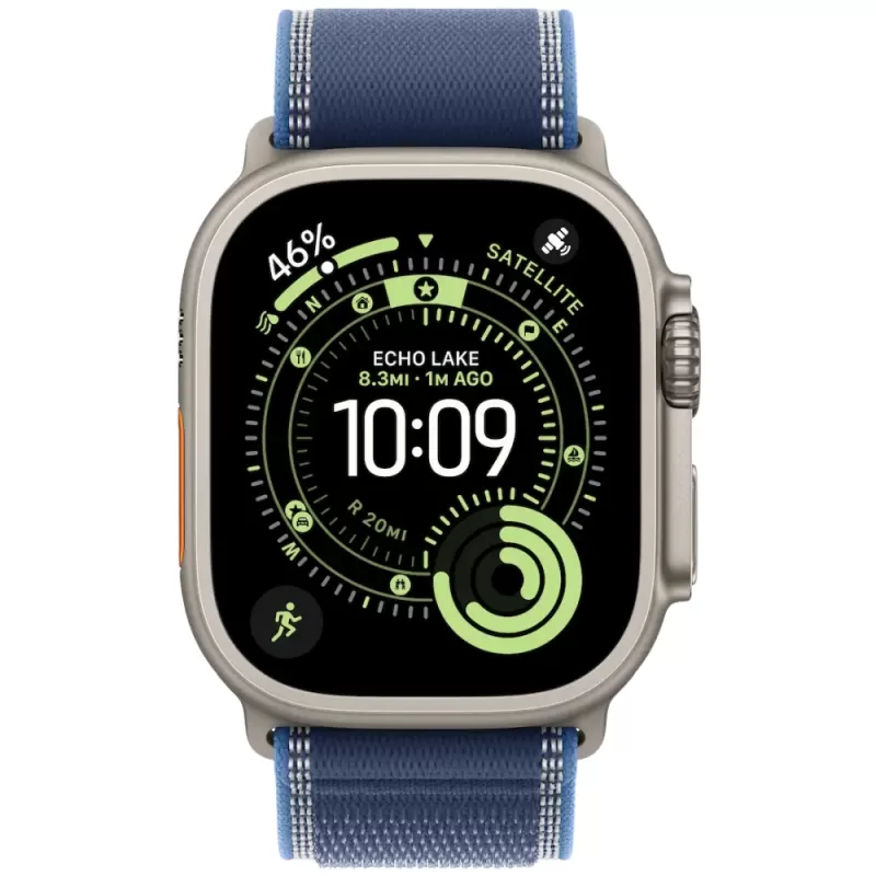 Apple Watch Ultra 3 MEWR4LW/A 49mm (GPS+Cellular) - Natural Titanium/Blue Trail Loop
