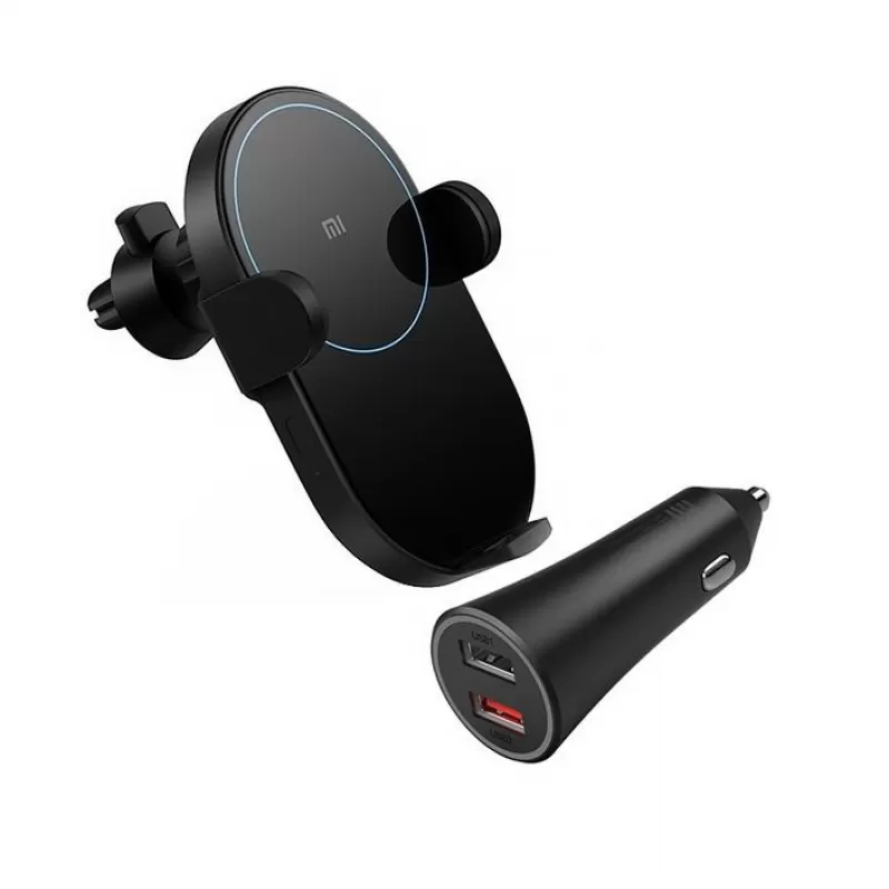 Cargador Vehicular Xiaomi Mi 20W Wireless Car Charger WCJ02ZM - Black