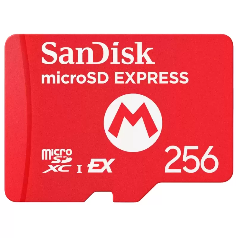 Memoria microSD Express Sandisk para Nintendo Switch 2 256GB (SDSQXFN-256G-GR6ZN)