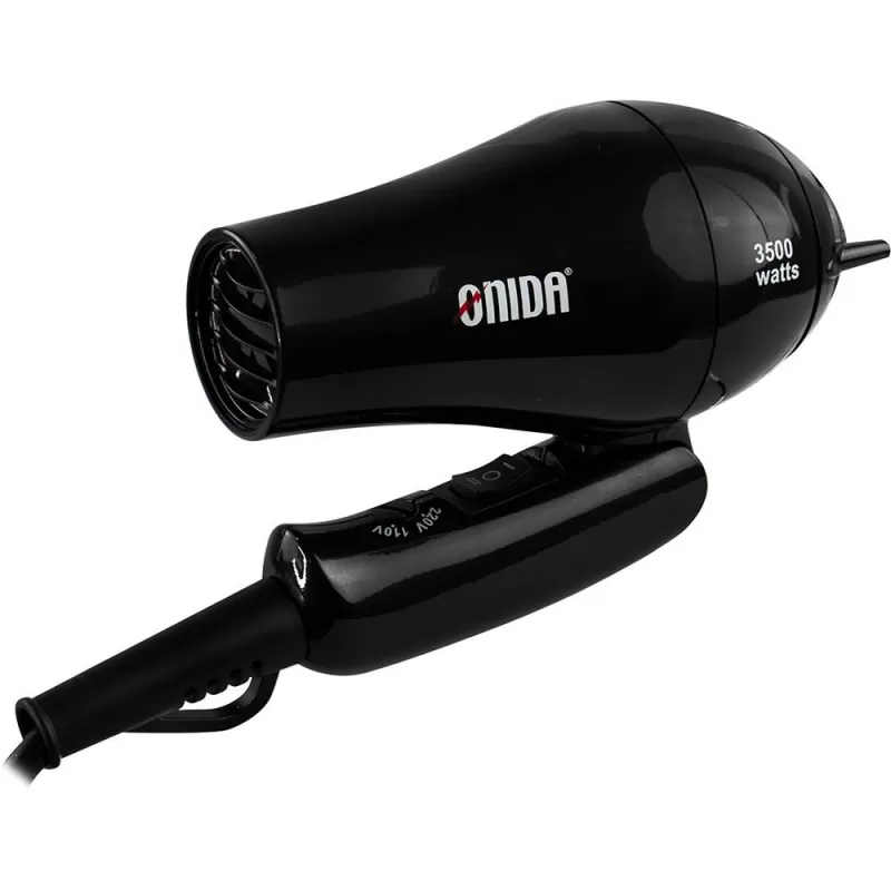 Mini Secador de Cabello Onida ON-219 Professional 3500W 2V - Black