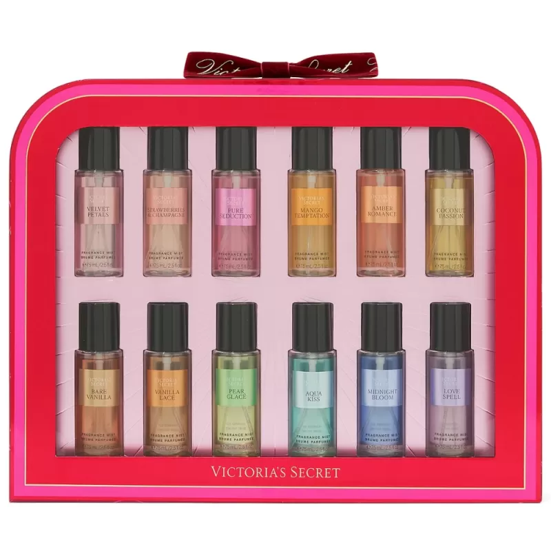 Kit Victoria's Secret 12 Days of Mist 75mL (12 Uni...
