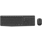 Teclado + Mouse Inalambrico Logitech MK235 Españo...