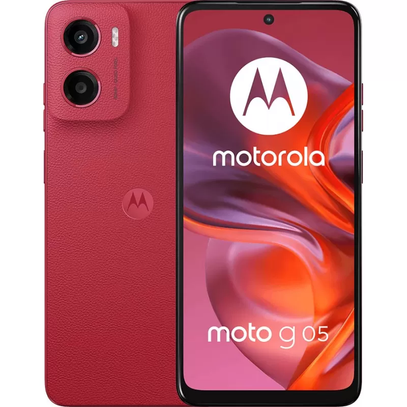 Smartphone Motorola Moto G05 XT2523-2 DS LTE NFC 6.67" 4/128GB - Red