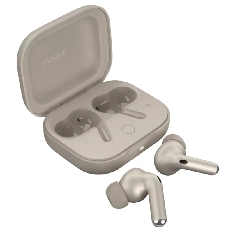 Auricular Motorola Moto Buds+ XT2441-1 Bluetooth - Gris Beige