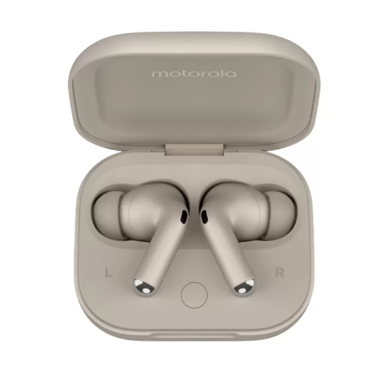 Auricular Motorola Moto Buds+ XT2441-1 Bluetooth - Gris Beige