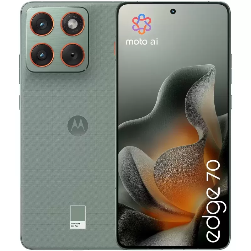 Smartphone Motorola Edge 70 XT2601-3 DS 5G 12/512GB - Lily Pad (Olivo)