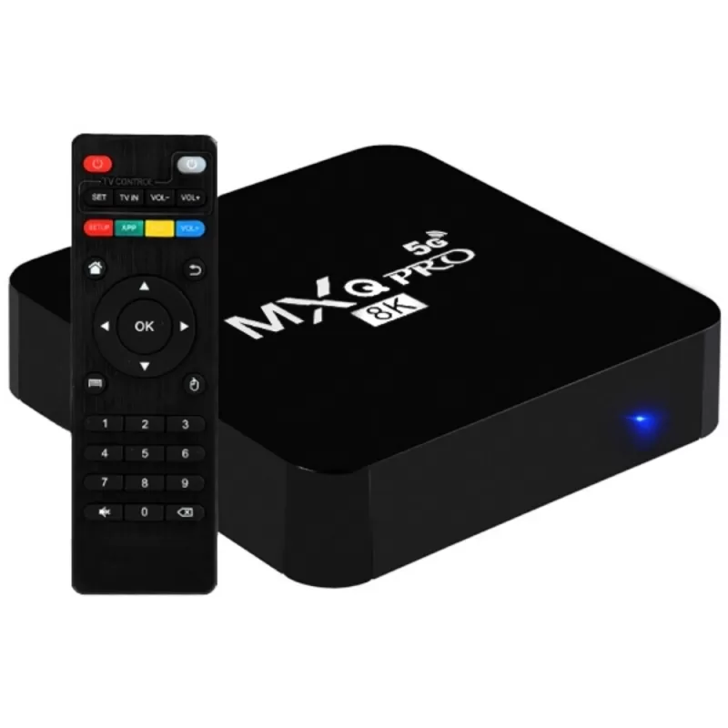 Receptor TV Box MXQ Pro 8K 64/256GB - Black