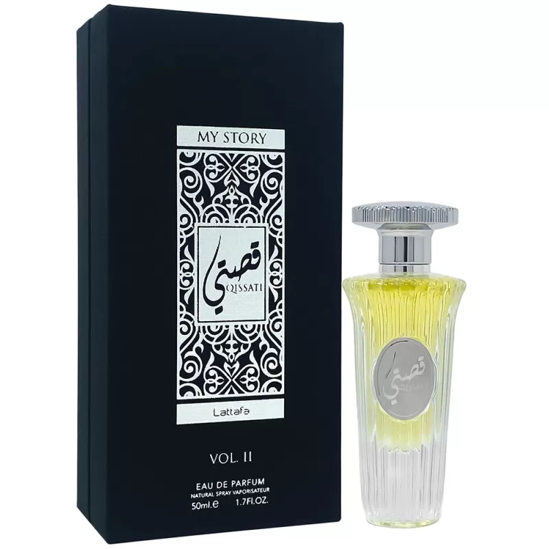 Perfume Lattafa Qissati My Story Vol. II EDP Masculino - 50mL