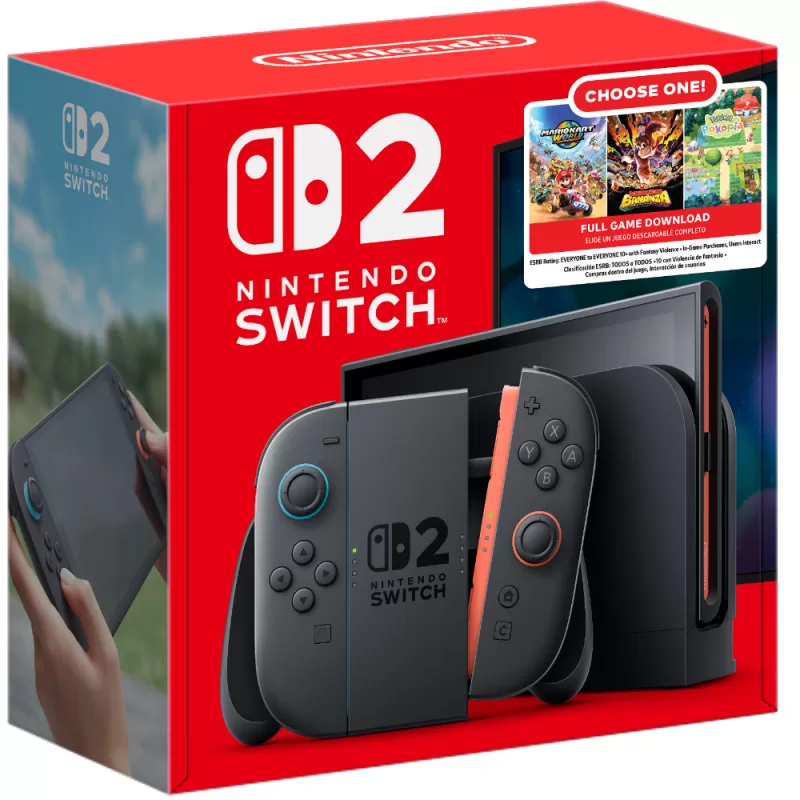 Consola Nintendo Switch 2 256GB Gray - Choose One