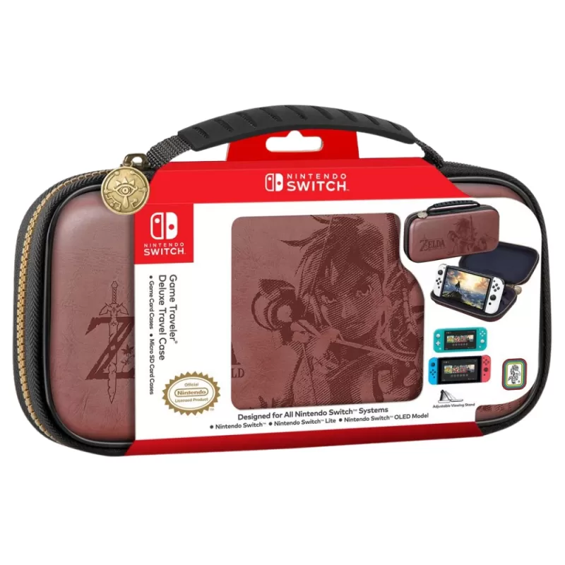 Estuche Protector RDS para Nintendo Switch - The Legends of Zelda Link Brown (NNS42BR)