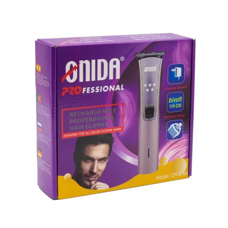 Cortador de Cabello Onida ON-2186 Recargable 2V - Gold