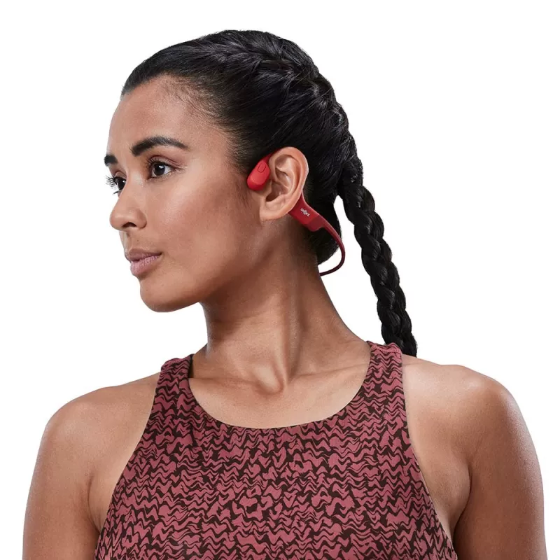 Auricular Deportivo de Conducción Ósea Shokz OpenRun S803 - Red