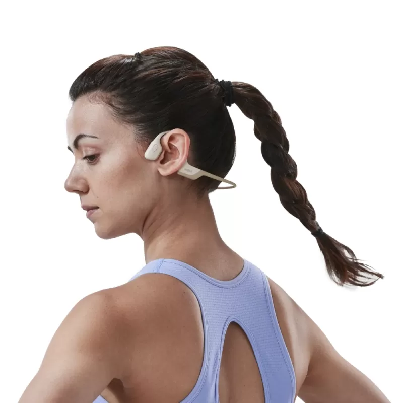 Auricular Deportivo de Conducción Ósea Shokz OpenRun Pro S810 - Beige