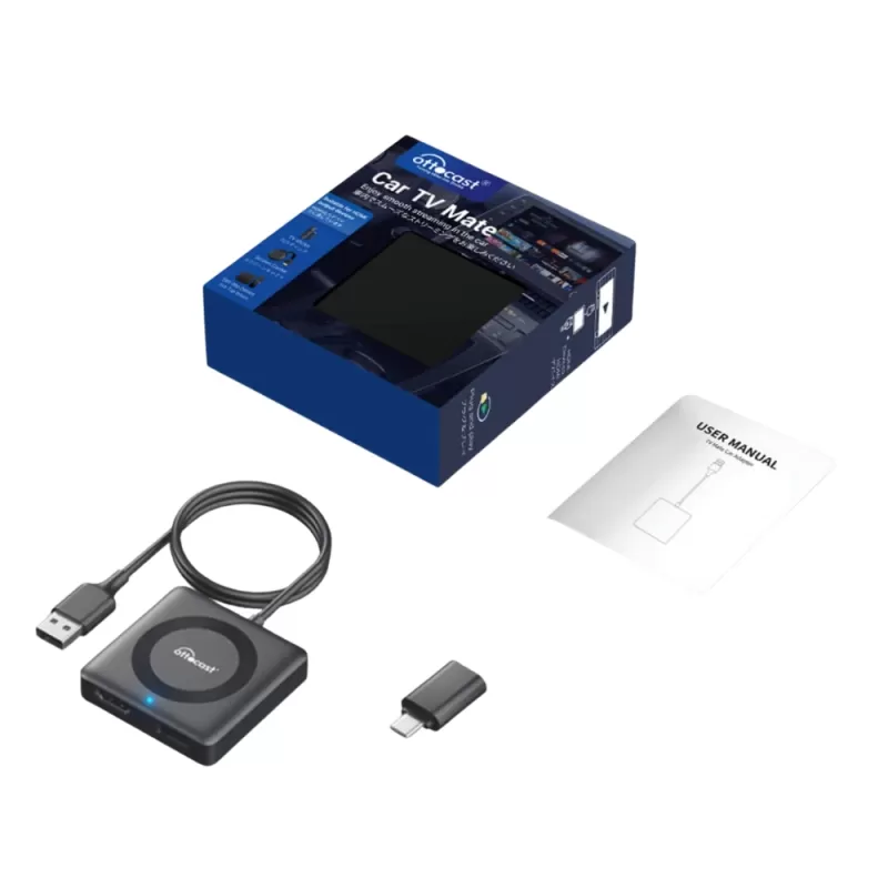 Multimedia Ottocast Car TV Mate Max CA361 para CarPlay/Android Auto - Black