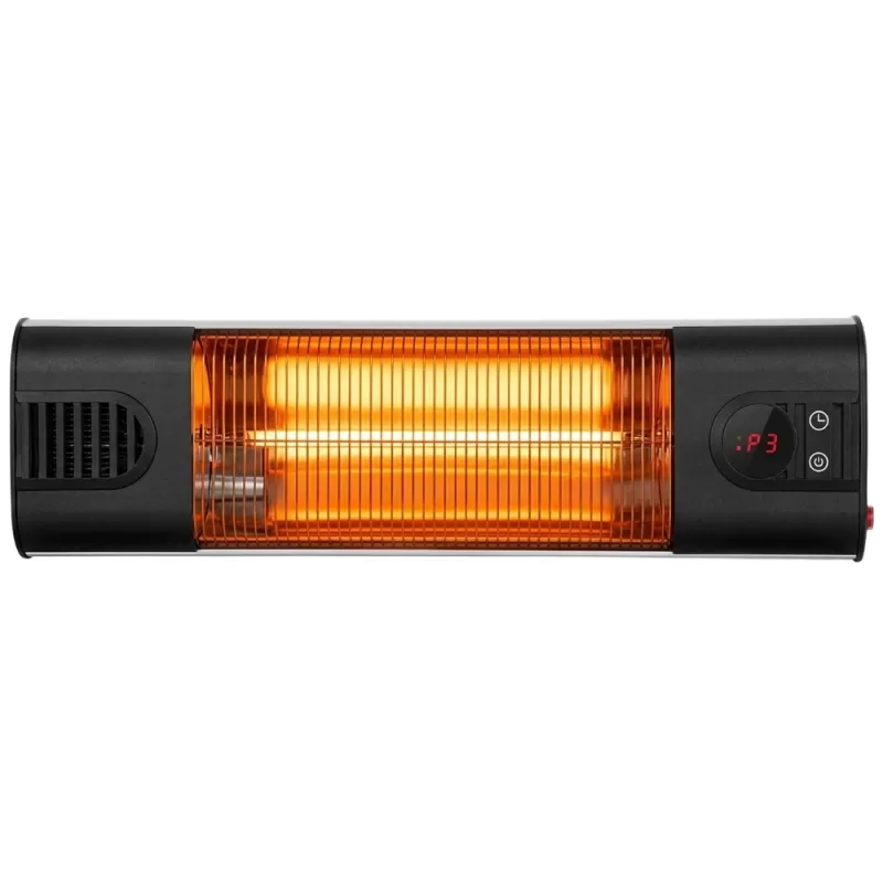 Estufa Eléctrica Infrarroja Pamapic PH-SLBG 1500W...