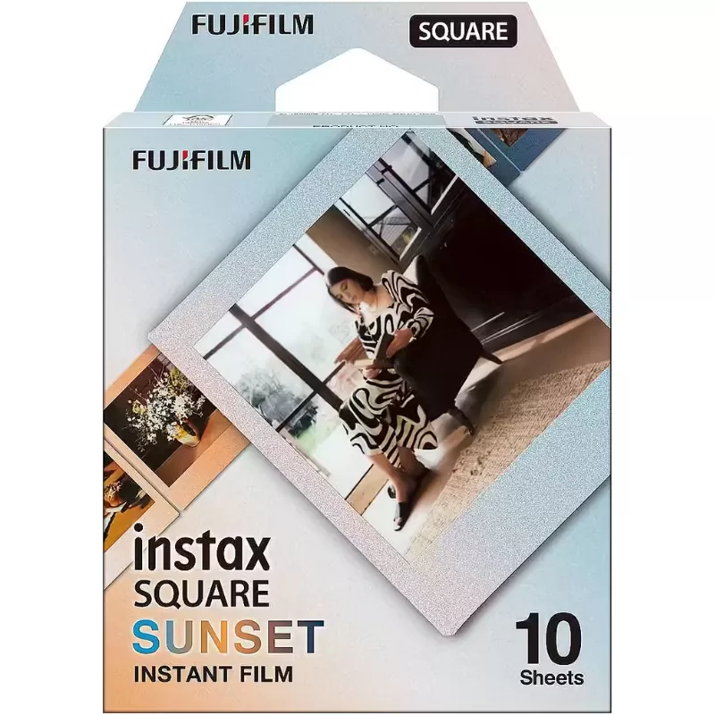 Papel Térmico Fujifilm Instax Square Sunset - (10 hojas de película)